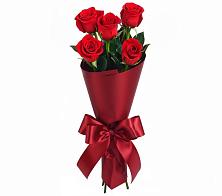 Букет 5 Красных роз Эдлесс Лав в Сотниково