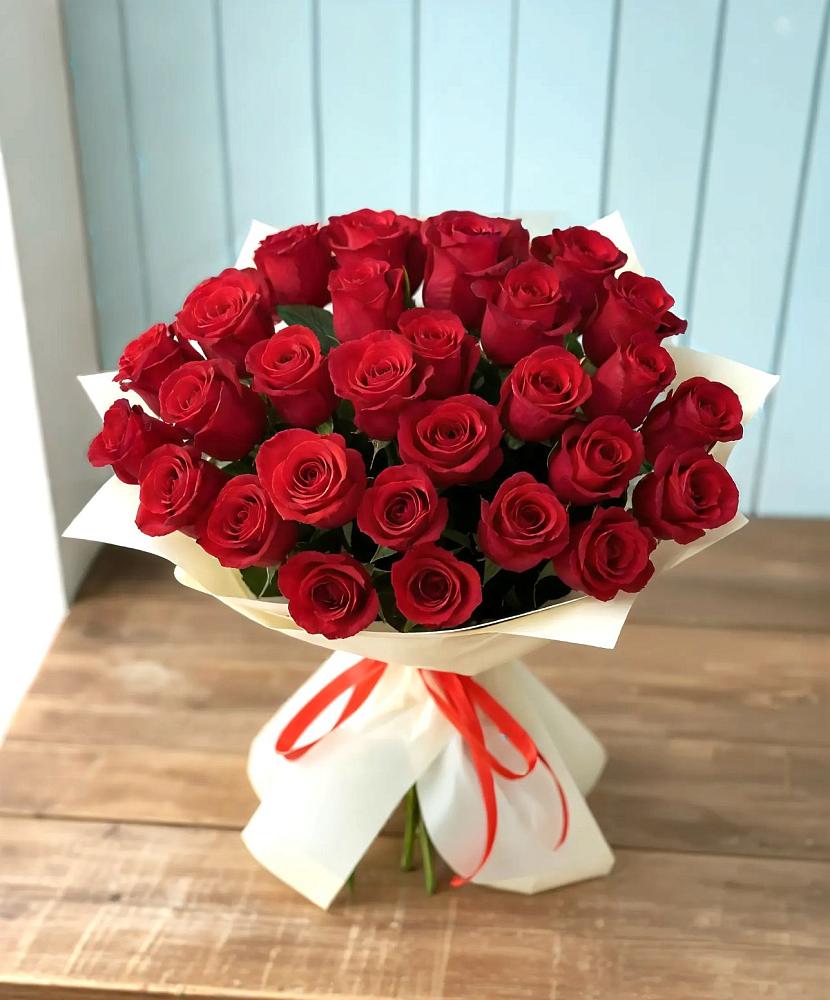 Букет 29 Красных роз в Сотниково