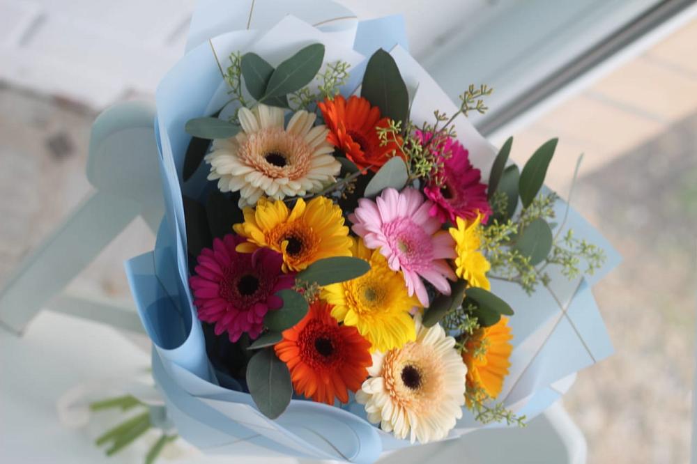 Букет цветов из: Герберы в Сотниково