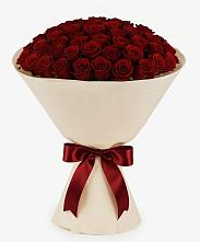 Букет 101 Бордовая роза Блэк Бакарра в Сотниково