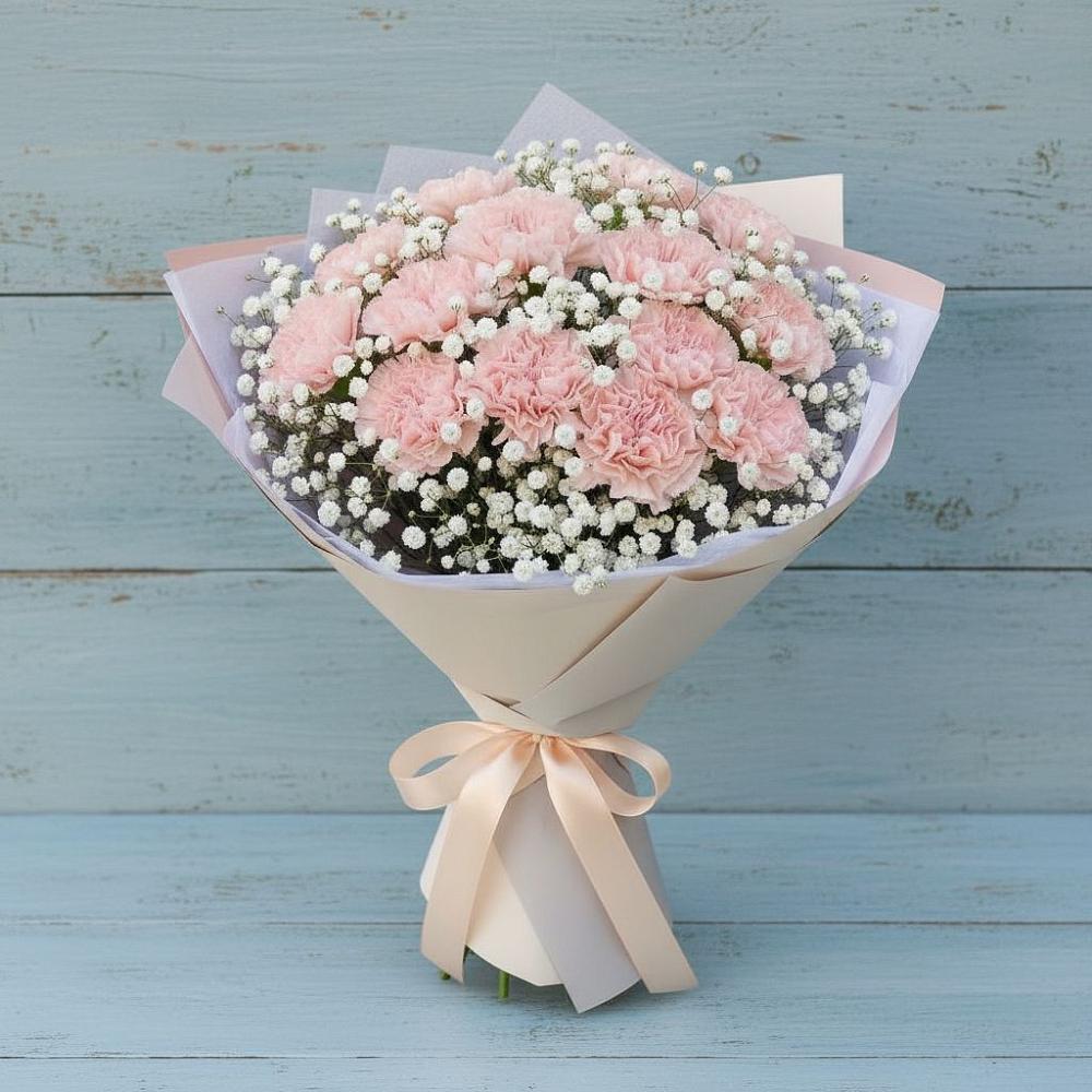 Букет цветов из: Гвоздики в Сотниково