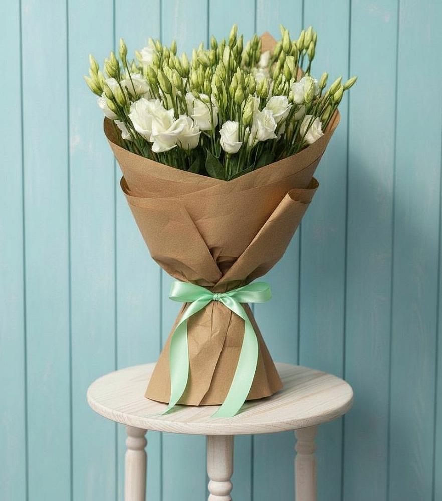 Букет цветов из: Лизиантусы в Сотниково