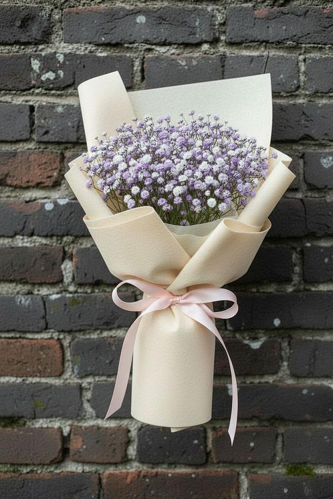 Букет цветов из: Гипсофила в Сотниково