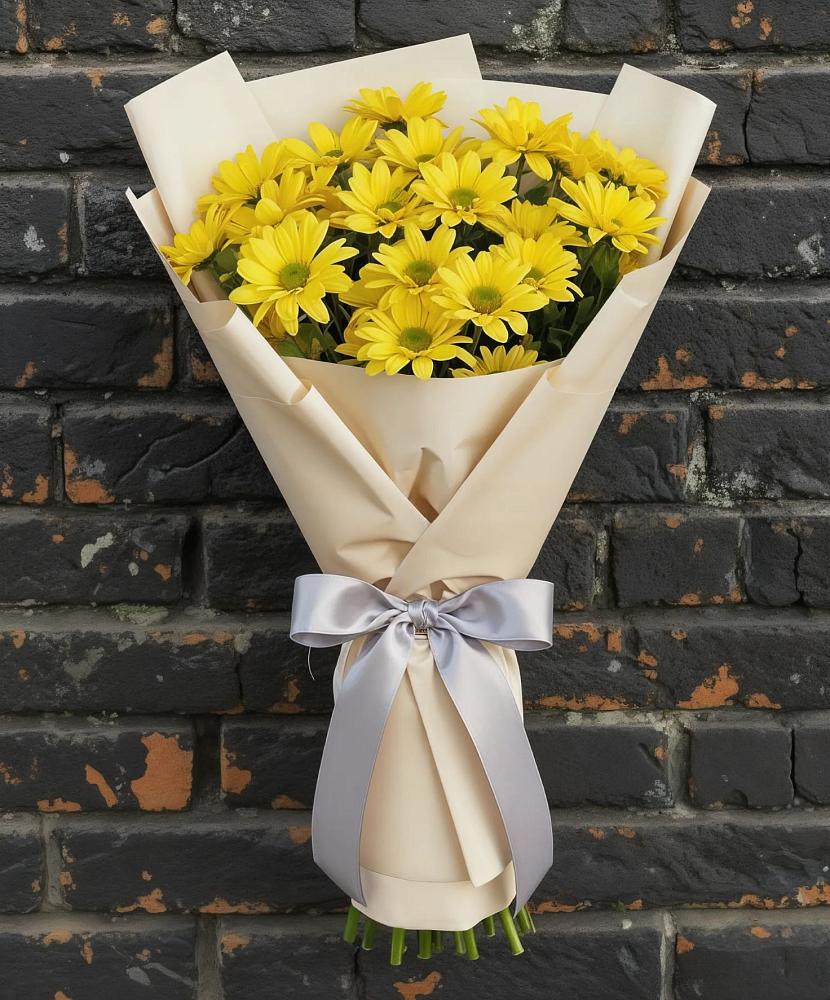 Букет цветов из: Хризантемы в Сотниково