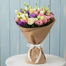 Букет цветов из:  Лизиантусы в Сотниково