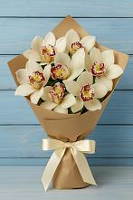 Букет цветов из:  Орхидеи и Розы в Сотниково